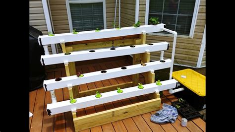 My DIY Hydroponic Rack YouTube