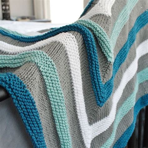 Decke H Keln Blau Wei Und Grau Crochet Blanket Patterns Crochet