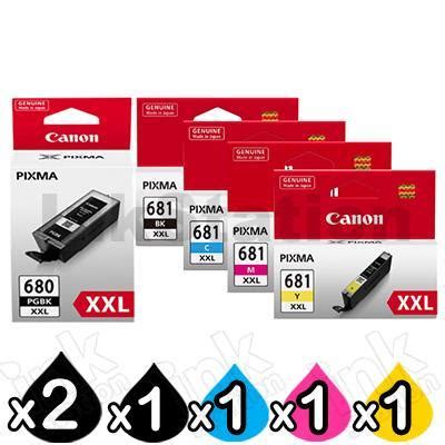 Canon Pack Pgi Xxl Cli Xxl Extra High Yield Genuine Inkjet