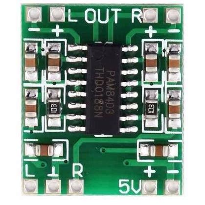 Kit 10 Mini Amplificador 2x3w 5v Classe D Pam 8403 Arduino Shopee Brasil