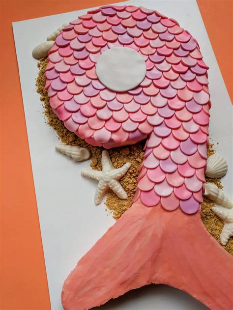 Easy Mermaid Cake for a Mermaid Birthday Party - Merriment Design