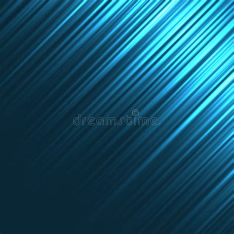 Diagonal Glowing Blue Stripes Stock Illustration Illustration Of