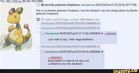 Ampharos Memes Best Collection Of Funny Ampharos Pictures On Ifunny