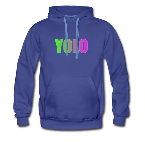 Yolo Mens Premium Hoodie