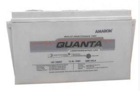 Amaron Quanta Smf Battery V Ah Nominal Voltage Volt V At