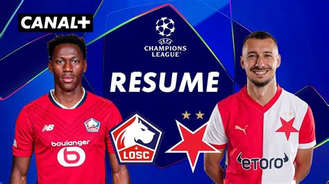 Le R Sum De Lille Slavia Prague Ligue Des Champions