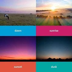 Dawn vs. Dusk: What is the difference between Dawn and Dusk? | Dawn and ...