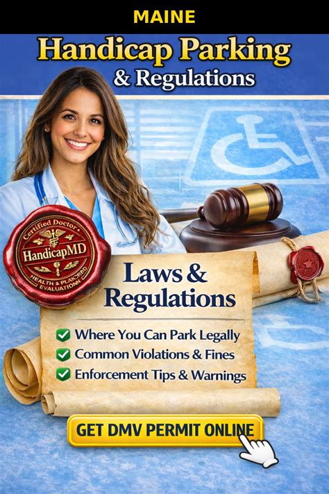 DMV Handicap Parking Laws: Rules, Meters, Fines, Reciprocity (50 States