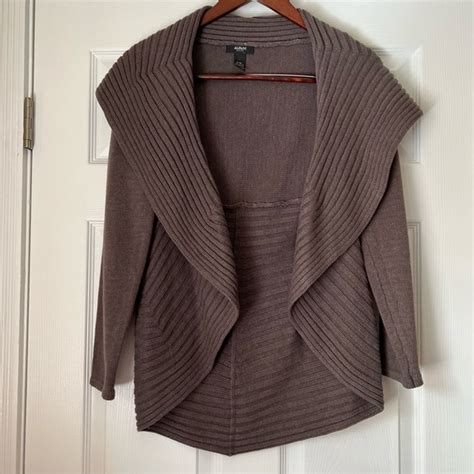 Alfani Sweaters Alfani Ribbed Cocoon Cardigan Pxl Poshmark