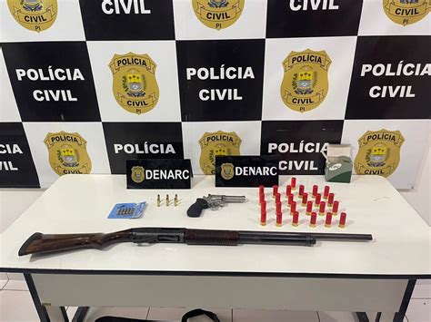 Operação Do Denarc Prende Homem Com Armas De Fogo Em Teresina Viagora