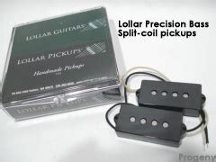 Precision Bass Split Coil Pickups Lollar Audiofanzine