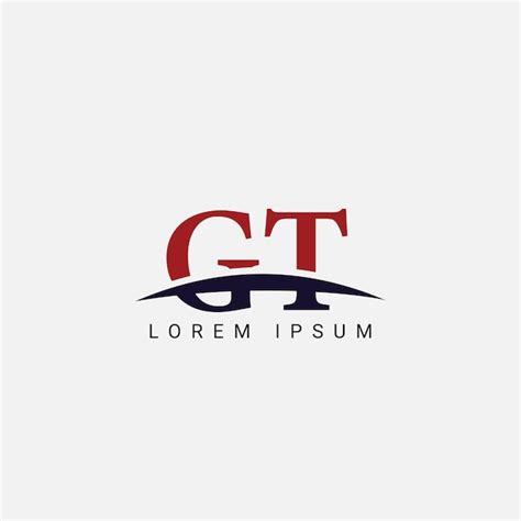 Premium Vector Initial Gt Tg Letter Logo Design Vector Template