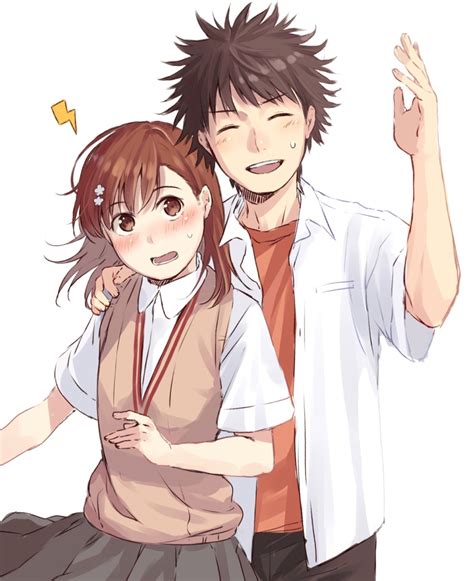 Kamijou Touma Misaka Mikoto Kamijou Touma Misaka Mikoto