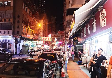 【携程攻略】香港庙街夜市景点晚上八点过，暑热渐消，就出门觅食宵夜～去了庙街夜市，找到了2013光