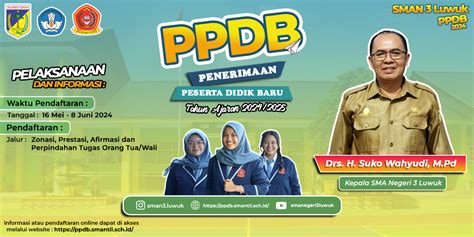 Halaman Utama PPDB SMA Negeri 3 Luwuk