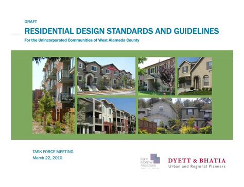 Pdf Draft Residential Design Standards And Guidelines Tonights