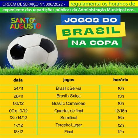 Brasil Na Copa Veja Os Hor Rios De Funcionamento Das Sedes Do Sintufes