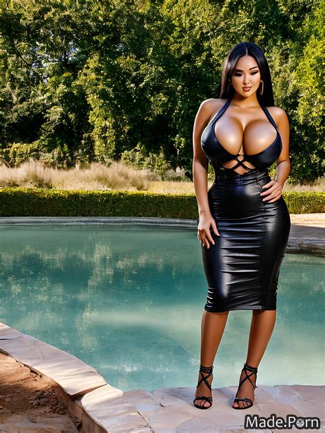 Porn Image Of Chubby Portrait Babe Busty Shiny Skin Tanned Skin Big Tits Created By AI