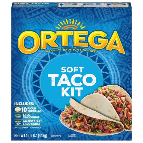 Save On Ortega Taco Dinner Kit Soft 10 Ct Order Online Delivery GIANT