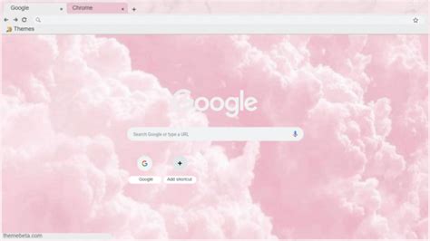 Pastel Pink Chrome Theme ThemeBeta