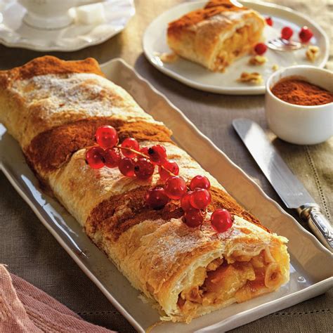 Strudel De Manzana Caramelizada Y Avellanas