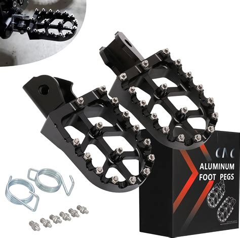 Amazon Jfg Racing Dirt Bike Foot Pegs With Springs Aluminum