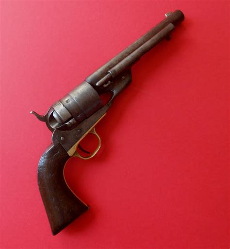 Richards Conversion Colt 1860 Army Revolver In 44 Colt Centrefire