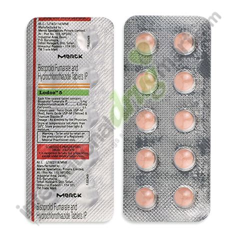 Bisoprolol Fumarate Uses, Dosage, Side effects, interaction | IDM.