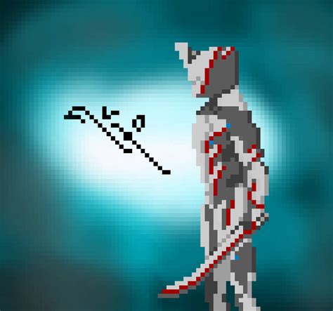 Warframe: Excalibur Pixel Art by Frostelus on DeviantArt