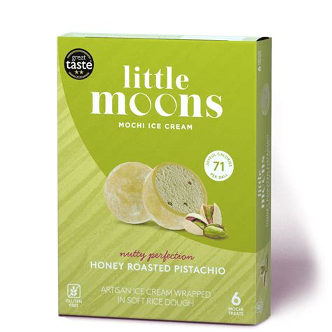 Little Moons Mochi Ice Cream Flavours Honey Roasted Pistachio