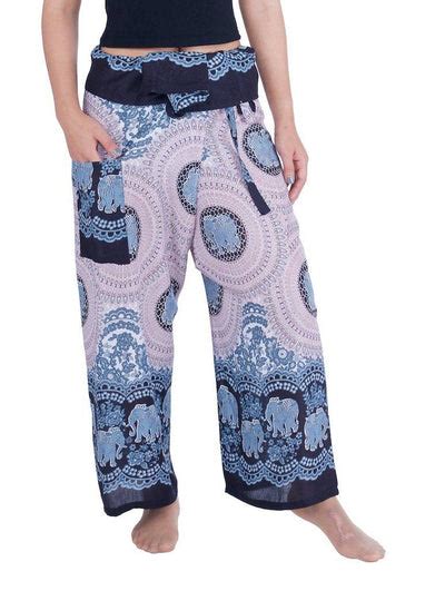 Thai Fisherman Pants Roomy And Comfy Unisex Trousers