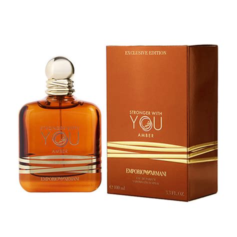 Emporio Armani Stronger With You Amber Edp For Men Fragrancecart