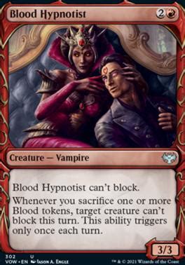 Blood Hypnotist Innistrad Crimson Vow Variants Standard Card Kingdom