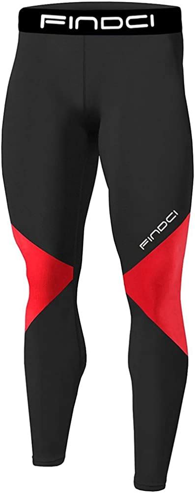 Mens Sports Running Set Compression Shirt Pants Skin Tight Long