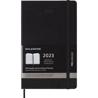 Agenda Scolaire Moleskine Semainier Pro Vertical Grand Format