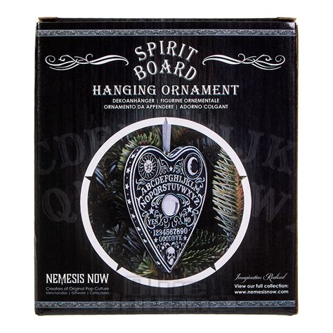 Nemesis Now Spirit Board Planchette Hanging Ornament Gothic Gift