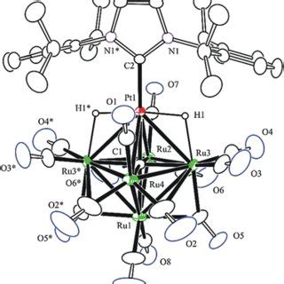 An ORTEP 35 Showing The Molecular Structure Of 3 At 30 Thermal