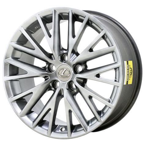 Lexus Is250 Wheels Rims Wheel Rim Stock Genuine Factory Oem Used Replacement 74289 Hyper Silver