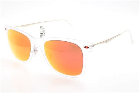 clear frame ray ban sunglasses