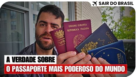 A Verdade Sobre O Passaporte Mais Poderoso Do Mundo Youtube