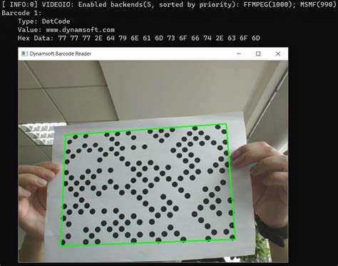 How to Make DotCode Webcam Scanner in C++ on Windows 10 | Dynamsoft ...