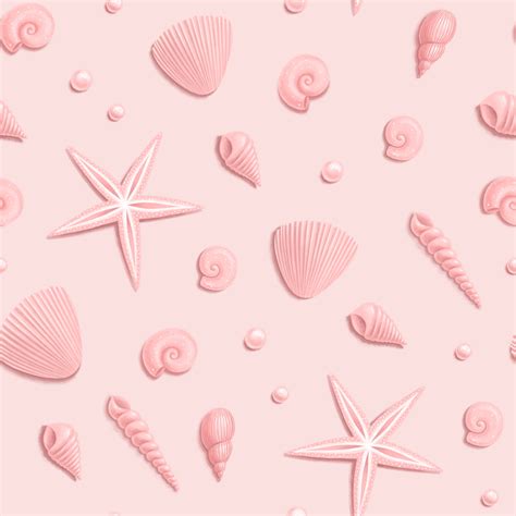 Иллюстрация Розовые ракушки | Illustrators.ru