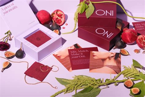 Oni Jewelrys Packaging Is As Memorable As The Charms Within Dieline