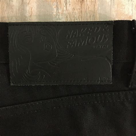 Naked And Famous Super Guy Selvedge Black Indigo Jean Gem