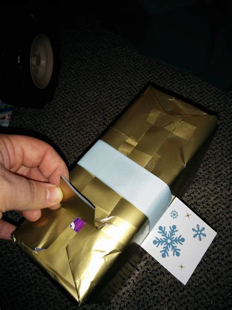 This is gift wrapping option from amazon, looks about as good as what I ...