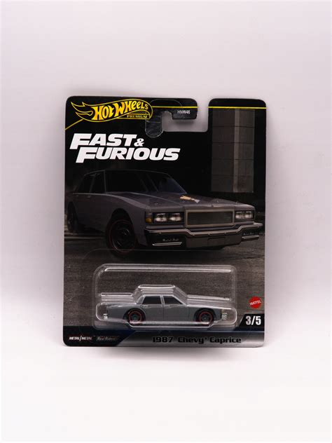 Hot Wheels Chevy Caprice Fast Furious Premium Szary Cena Opinie
