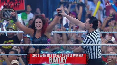 Wwe Royal Rumble Bayley Gagne Le Royal Rumble Match Féminin Catch Newz