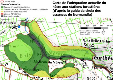 Cartographie des stations forestières