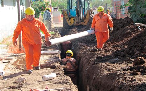 Inauguran Red Cloacal En Barrio Jard N De Rosario