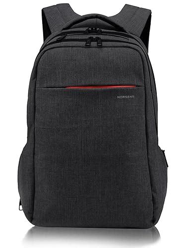 Norsens Lightweight Laptop Backpacks 18 Inch Mens Business Backpack For